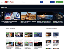 Tablet Screenshot of diostube.com